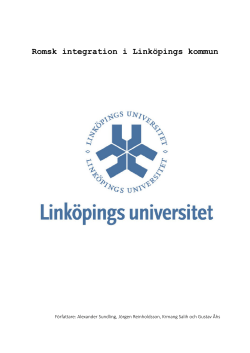 Romsk integration i Link&ouml;pings Kommun.pdf