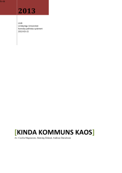 Cecilia Magnusson-Henning Eklund-Andreas Danielsson Kinda Kommun Kaos.pdf
