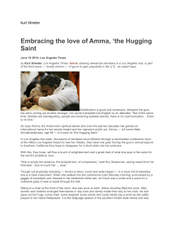 Embracing the Love of Amma