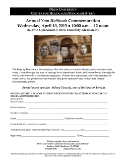 School Reservation Form