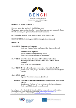 Invitation to BENCH seminar 5 (23th May 2011).pdf