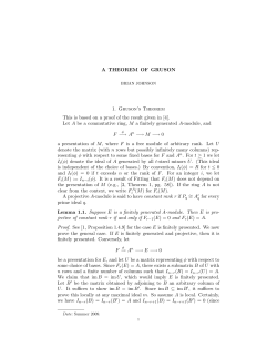 Gruson's Theorem,