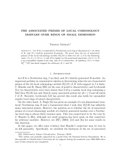 The associated primes of local cohomology modules over rings of small dimension