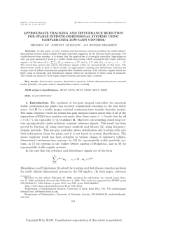 Approximate tracking and disturbance rejection for stable infinite-dimensional systems using sampled-data low-gain control