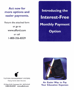 2 Monthly Payment Option