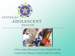 Center for Adolescent Health (CAH)
