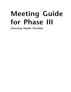 meeting guide for facilitators