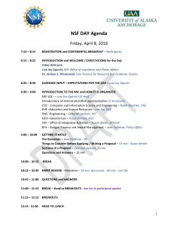 Agenda