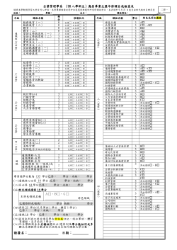 98級畢業學分自審表(請有需求的同學自行下載審查)