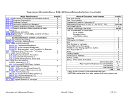 Business Information Systems (B.S.)