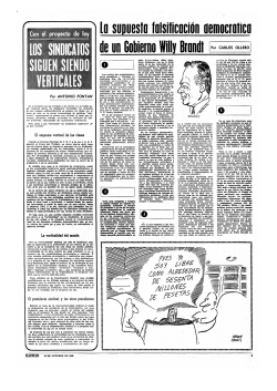 Con el proyecto de ley. Los sindicatos siguen siendo verticales