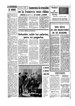 La reaparici&oacute;n de Madrid