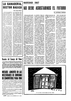 Navidad 1967. No debe asustarnos el futuro
