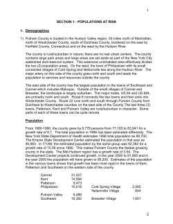 Putnam County Local Health Department Community Health Assessment