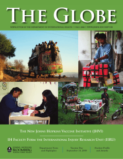 The Globe, Fall 2008