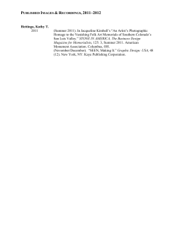 Published Images Recordings