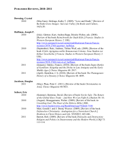 Published Reviews