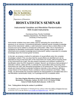Instrumental Variables and Mendelian Randomization With Invalid Instruments