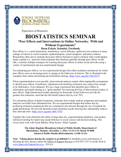 Peer Effects and Interventions in Online Networks: With and Without Experiments