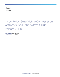 CPS_MOG SNMP and Alarms Guide