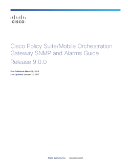 CPS_MOG SNMP and Alarms Guide