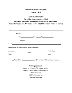 Spring 2016 Registration form