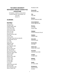 Methodist Local Church Files Collection