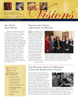 Issue 29, Spring 2011