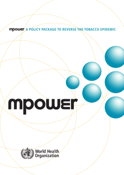 MPOWER policy package