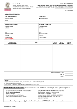Order Form
