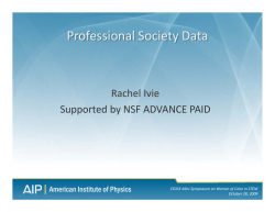 Dr. Rachel Ivie