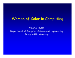 Dr. Valerie Taylor