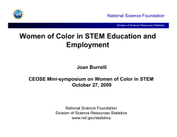 Dr. Joan Burrelli