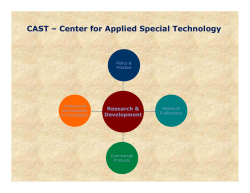 Center for Applied Science and Technology