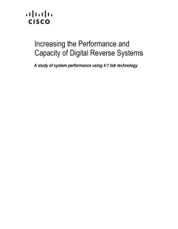 Increasing the Performance and Capacity of Digital Reverse Systems