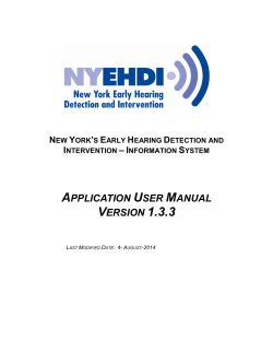 Application V1.3 User Manual