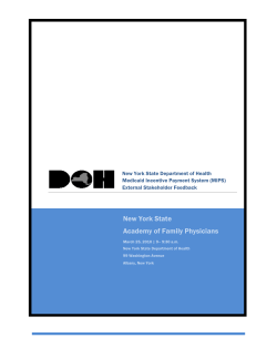 New York State Academy of Family Physicians