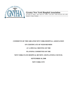 Greater New York Hospital Association