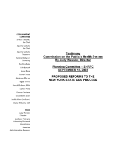Commission on the Public's Health System