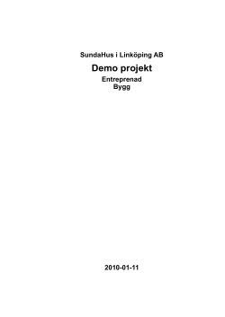 Kejll Isacsson Demo projekt, Entreprenad, Bygg.pdf