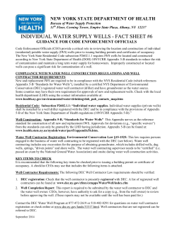 "Guidance for Code Enforcement Officials"