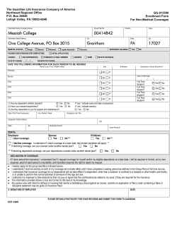 Guardian Dental Enrollment Form