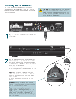 Cisco IR Extender User Guide