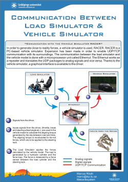 Poster Power Steering Test Rig 2