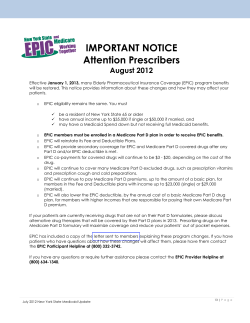 Prescriber Notice August 2012 is also available in Portable Document Format