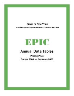 EPIC Program Annual report 2008-2009 is also available in Portable Document Format