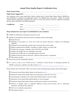 Appendix C: Certification Form