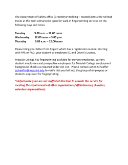 Messiah College Department of Safet