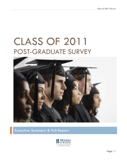 2011 Survey Results