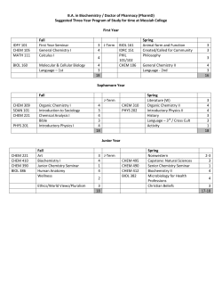 B.A. in biochemistry
